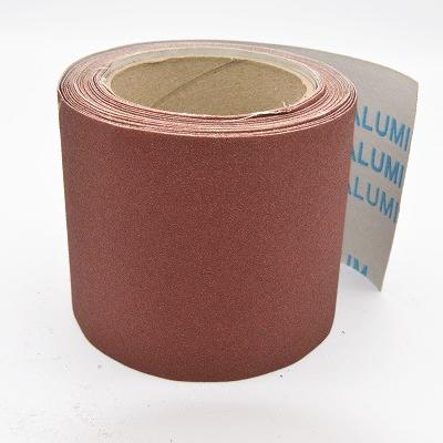 China JB-5 Aluminum Oxide Durable Abrasive Emery Cloth Sanding Roll For Grinding Wood And Metal for sale