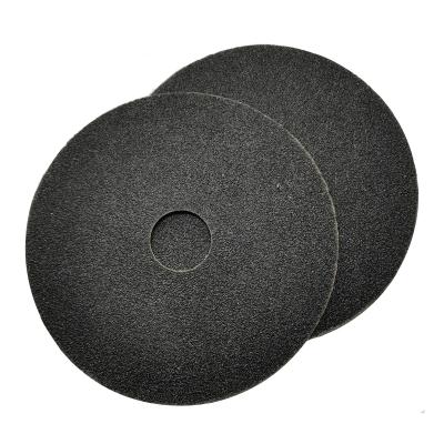 China High Performance 125mm 36 Grit Silicon Carbide Coated Abrasive Disc Resin Fiber Backing Disc for sale