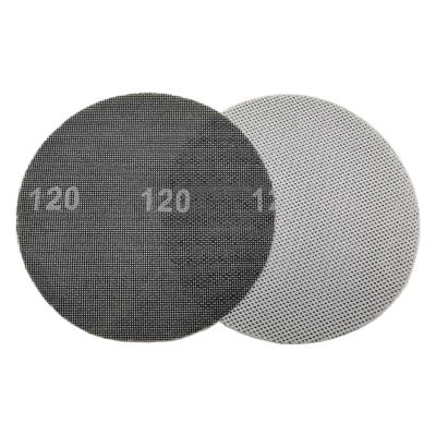 China Durable 9inch Silicon Carbide Mesh Hook Hook Loop Abrasive Sand Paper Sanding Disc for Floor for sale