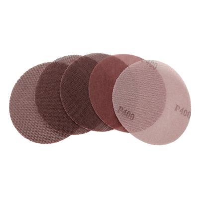 China Abranet Mirka Sandpaper-like Hook Disc Sandpaper and Loop Backing Abrasive Mesh Screen High Performance for sale