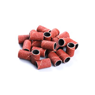 China Aluminum Oxide 80 Grit Sanding Bands Replacement Bits for Nail Art Drill Machine for sale