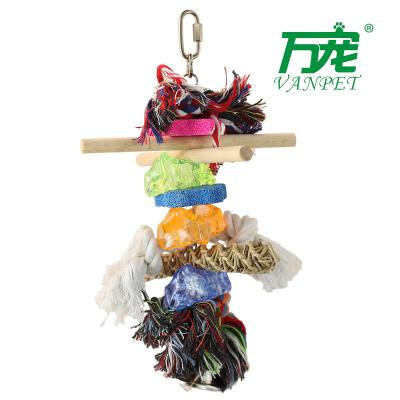 China Factory Direct Sales Parrot Toy Combo Parrot Toy Pet Viable Bird Training Accessories Bird Toy for sale