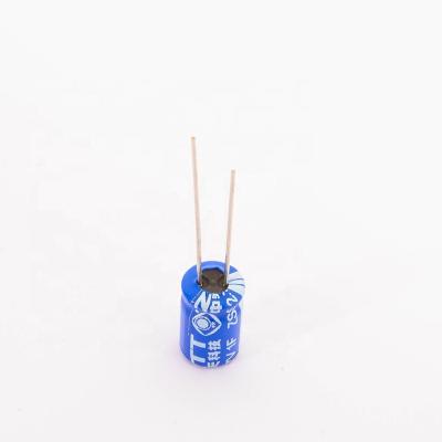 China Emergency power supply with small current NEW! Little price ! Manufacturer Supply Handheld Device AGV Start Stop Radial Supercapacitor EDLC 2.7V 1F Backup Power Ultracapacitor for sale