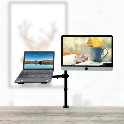 China Custom Office Studio Vesa Metal Stable Monitor Mount Steel Riser For Office for sale