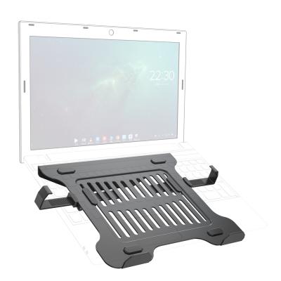 China Hot Selling Black Multifunctional Portable Steel Frame Table Laptop Tray For Office for sale