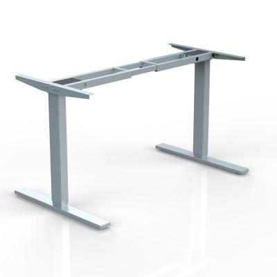 China Adjustable High Quality Easy Installation Motor Position (Height) Height Desk Steel Double Frame for sale