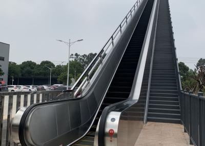 China Breedte 1000 Openlucht de Roltrap Ondoorzichtige Balustrade van de Rollend trottoirroltrap Te koop