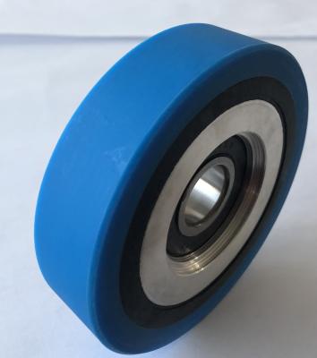 China Step chain roller; 110x27, PA+steel Hub roller, with Bearing 6005, Pin 25 for sale