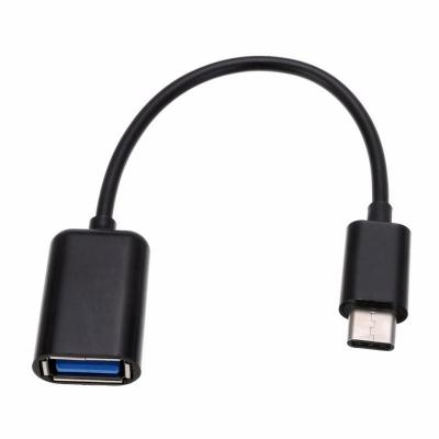 China Mobile Phone Adapter TC-USB C Type C OTG Cable USB C Male To USB 3.0 A Female OTG Cable Connector For Samsung Galaxy Note10 S9 for sale