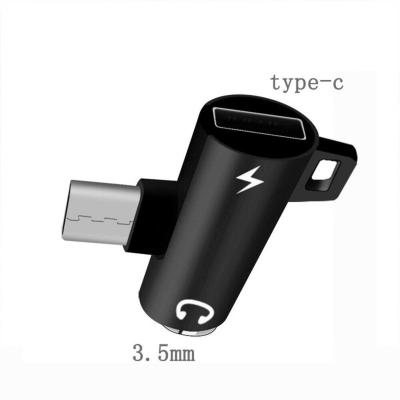 China Mobile Phone USB C Adapter Earphone Splitter Audio Charging Type C To 3.5mm Xiaomi Huawei Samsung Usb Wire Jack Converter Gaming For for sale