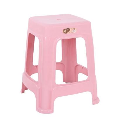 China Stackable Stool Chinese Multicolor Square Umpire Chair Supplier Plastic Stool For Kitchen for sale