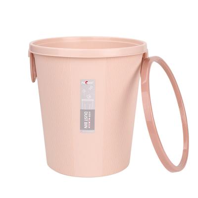 China China Factory Product Sustainable Round Office Indoor Trash Plastic Trash Can For Kitchen for sale