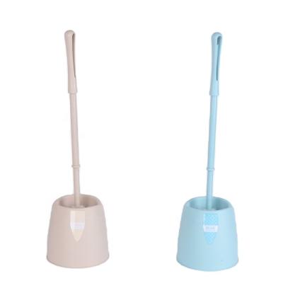 China Sustainable Price Favorable Price Candy Color Plastic Toilet Cleaning Brush Household Toilet Brush And Holder for sale