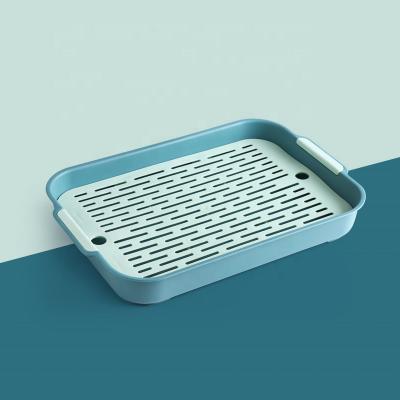 China Universal Detachable Plastic Drain Tray Sustainable Detachable Board Single / Double Layers For Office / Home for sale