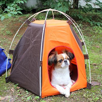 China Small Animals Pet Dog Sunscreen Travel House Waterproof Windproof Warm Custom Small And Medium Pet Tent Outdoor Pet Tent Cat And Puppy Settlements for sale