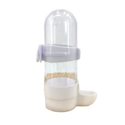 China Small Pet Automatic Plastic Parrot Automatic Drinking Station Drinking Water Station Bird Food Pet Filling Feeder for sale