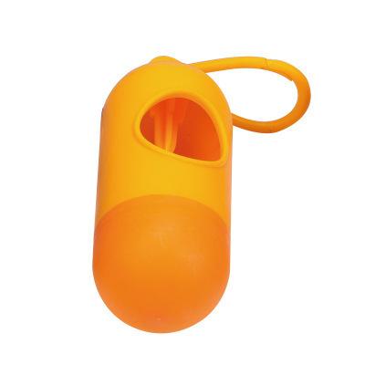 China Viable Bullet Shaped Portable Pet Waste Bag Cat Dog Crapped Box Bag Pet Toilet Picker Storage Pet Supplies for sale