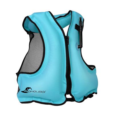 China China OEM Outdoor Life Vest 210 Denier Nylon Inflatable Self Inflatable Life Jacket for sale