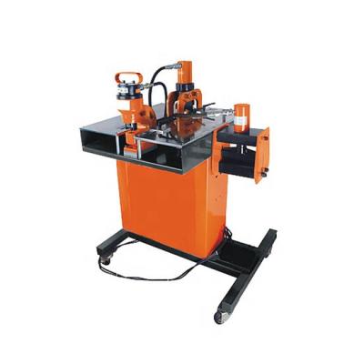 China Construction worksÂ   Dhy-200 Three-in-One Hand Machine Busbar Punching Hydraulic Copper Busbar Cutting Processing Tool for sale