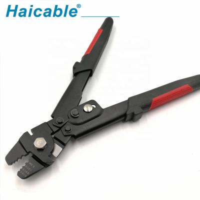 China Wire Rope Crimpers Fitting Easy Operation HL-700 Carbon Fishing Crimping Pliers for sale