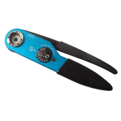 China Haicable Aircraft Hand Crimp Tool M22520/2-01 Pliers 20-32AWG Tip Adjustable Terminal Crimp Electronic Connectors A09 W1A for sale