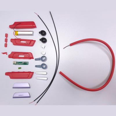 China Neckband low price wholesale customize game neckband earphone set accessories shell raw materials skd half set earphone for sale