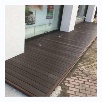 China Well Price Wood Plastic Composite Co-extruded Flooring Modern Crack-Resistant WPC for sale