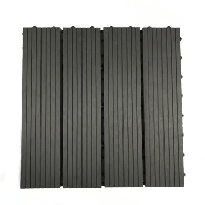 China Modern Good Price DIY Flooring Exterior WPC Composite Interlocking Decking for sale