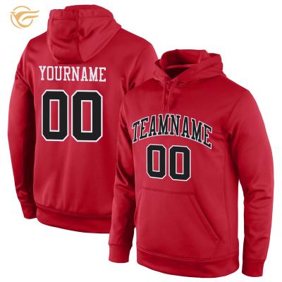 China Life Neutral Hoodie Wholesale Custom Anti-Wrinkle Blank Hoodie Red Custom Logo Sewing Necessities for sale