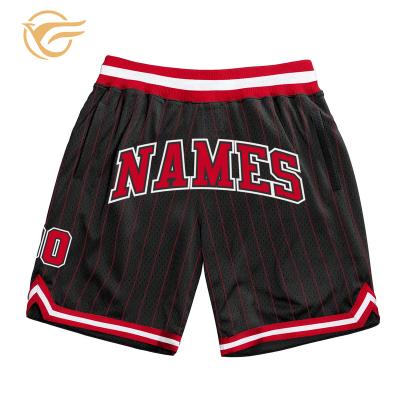 China Wholesale Custom Anti-Wrinkle Bull Sportswear Shorts Breathable Comfortable Mens Basketball Shorts Stitched Logo Mens Digital Shorts for sale