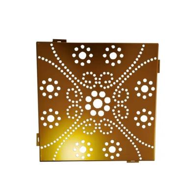 China Aluminium Perforated Metal Sheet 0.5mm-5.0mm Aluminium Carved Panel for sale