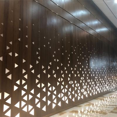 China Fashion Ceiling Aluminum Sheet , Perforated Aluminium Panels For Facade for sale