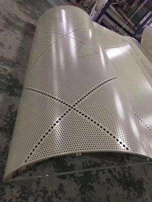 China Decorative Aluminum Exterior Wall Panels Perforated Exterior Wall Panels Te koop