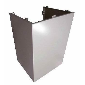 Chine U-shape Or Semi-circle Curved Aluminum Panel For Building Column Or Pillar Envelope à vendre