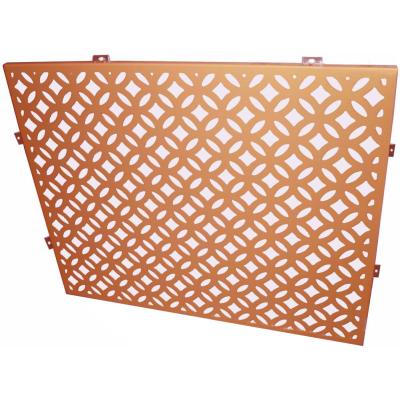 China High Resistance Perforated Aluminium Panel For Curtain Wall Cladding And Decoration for sale