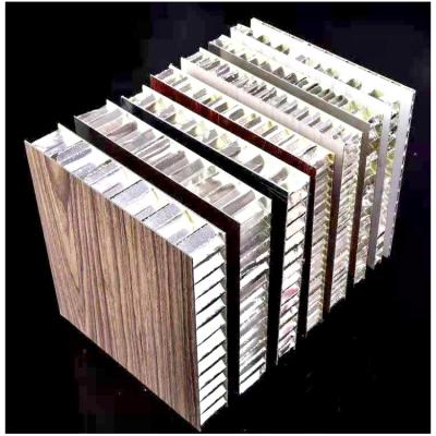 China HPL Sandwich Composite Material Aluminium Honeycomb Panel With Imitated Wood Colors 5-50mm Thickness for sale