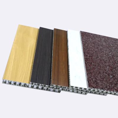 China Various Color Options Decorative Aluminum Honeycomb Composite Panel For Facade Wall Cladding for sale