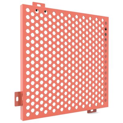 China Perforated Metal Aluminum Cladding Panels for Curtain Wall Covering and Decoration for sale