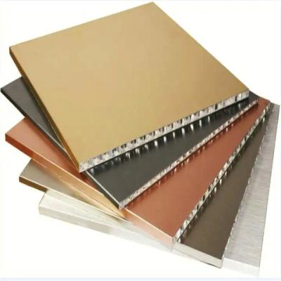 China Fireproof Grade A2 Aluminum Honeycomb Composite Sandwich Panel 5-200mm Thick for sale