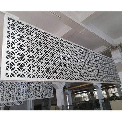 China Customizable 2-6mm Perforated Metal Aluminum Sheets For Building Exterior Decoration for sale