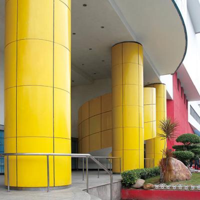 China Specially Decorative Aluminum Panels For Column Envelope And Exterior Curtain Wall Cladding Te koop