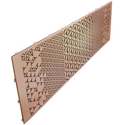 China A3003 Alloy Grade Laser Cut Perforated Aluminum Sheets With Customizable Perforations Or Patterns For Partiton Screen Or Corridor Decoration for sale