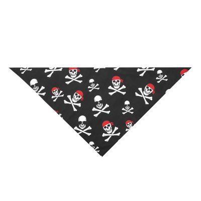 China Plain Stocked Scarf Christmas Dog White Pet Harness Solid Sublimation Bow Tie Matching Colorful Bandana Pet Bandana for sale