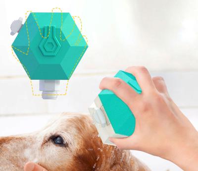 China Amazon Viable Hot Selling Other High Quality Hardware Safety Pet Products Dog Toy Silicone Comfortable Easy Control Pet Shower For Bath for sale