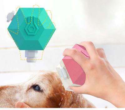 China Hot Selling Viable Interactive Pet Bath Brush Massage Comb Grooming Brush Pet Shower Pet Cleaning and Grooming for sale