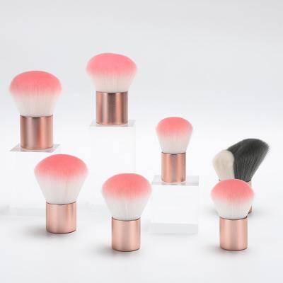 China Mineral Stippling PBT Hair Cream  Kabuki Makeup Brush 30mm Diameter for sale