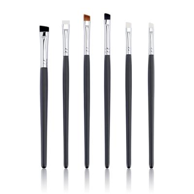 China Custom Logo PBT Hair Cream Eyeshadow Brush Kit 6PCS Soft Bristles for sale