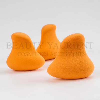 China Patented Iron Shape Daily Powder Makeup Puff Sponge PU Materials for sale