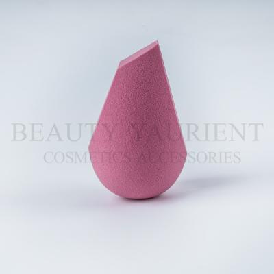 China Big Flocking Pink Egg Blender Makeup Puff Sponge 25g Environmental Friendly for sale