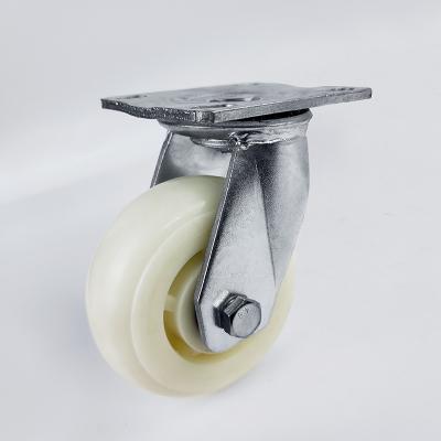 China swivel & 4 Inch Rigid Medium Duty Caster Barrow Wheels Swivel Machine Caster Wheels for sale